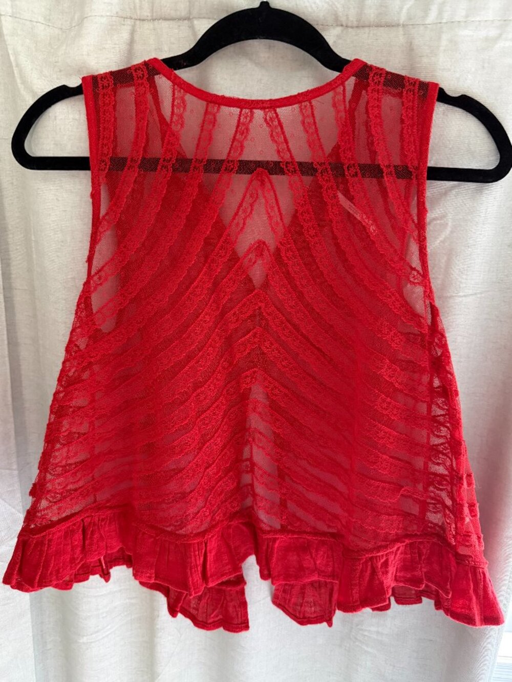 Free People lace tank